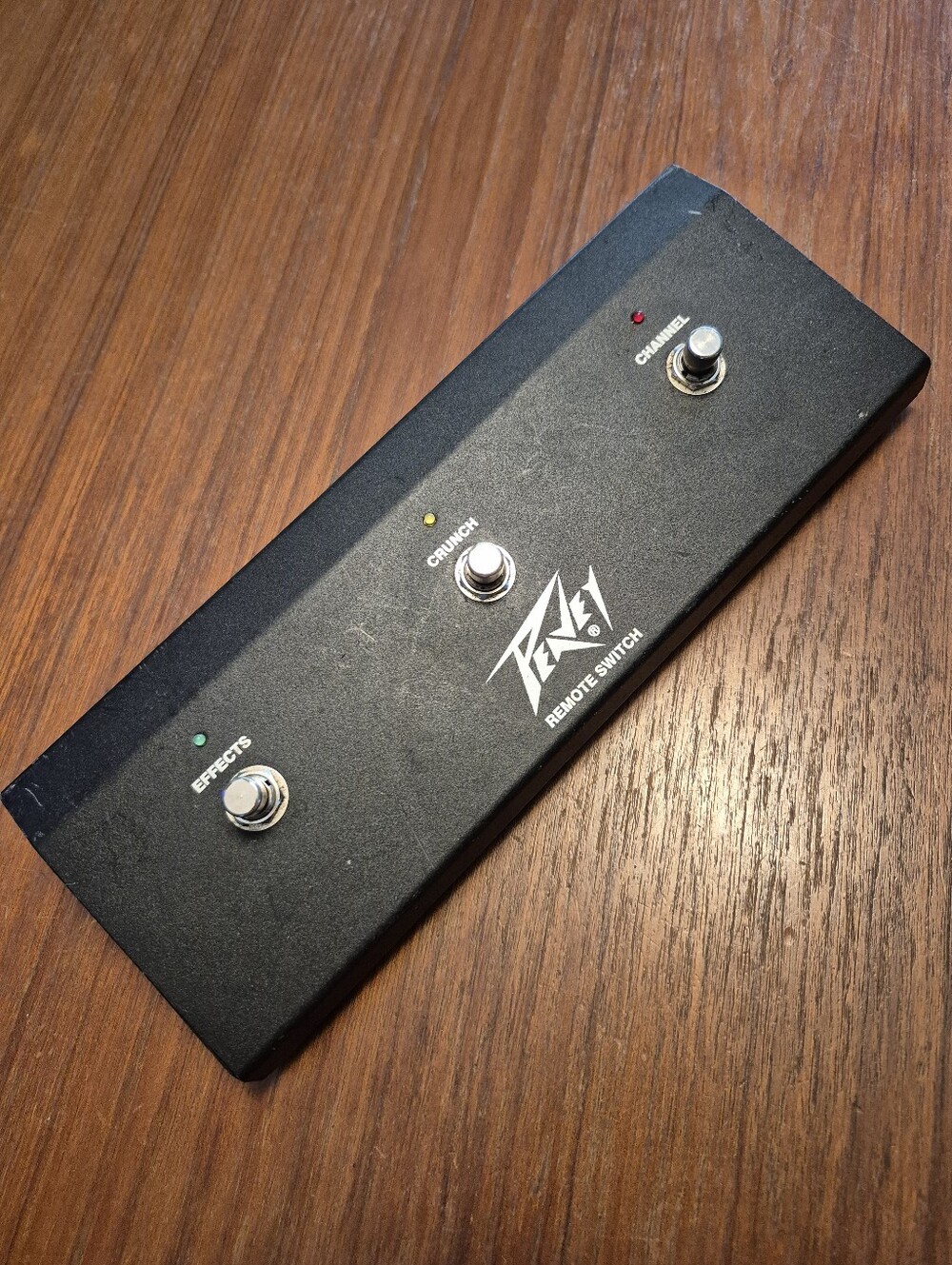 Peavey Remote Footswitch 6505 - Black Three-Button Pedal